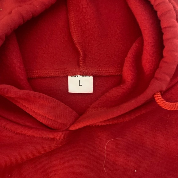 Cactus Jack by Travis Scott Red Hoodie - Picture 5 of 5